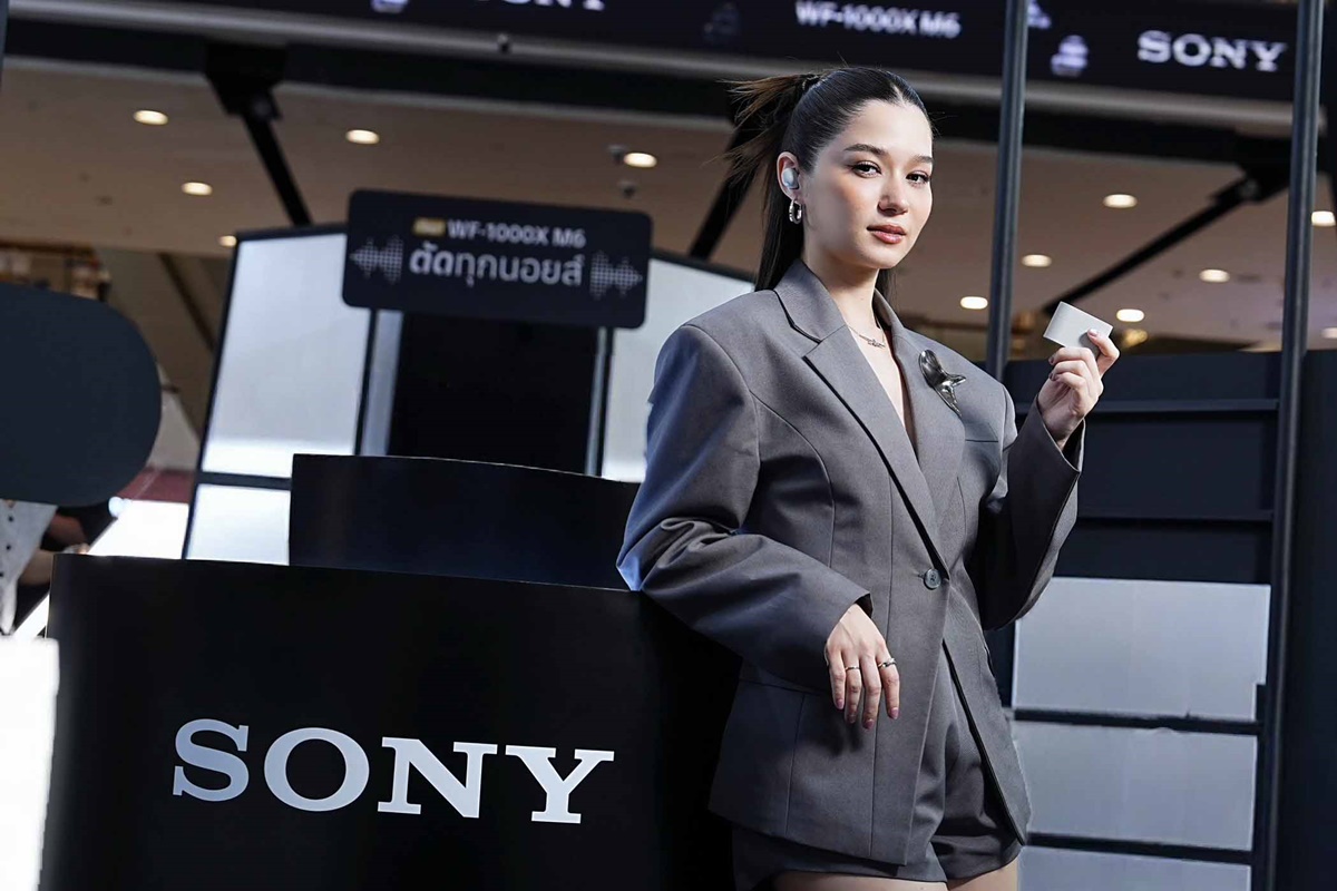 โซนี่ไทยเปิดตัวหูฟังตัดเสียงรบกวนไร้สายแบบ Truly Wireless รุ่นใหม่ Sony WF-1000XM6 “อินเต็มเสียง ตัดทุกนอยส์”